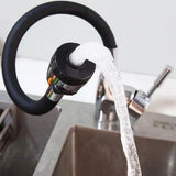 Sale   360° Bendable Silicone Tap Extension Faucet Nozzle – Soft & Shower water