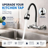Sale   360° Bendable Silicone Tap Extension Faucet Nozzle – Soft & Shower water