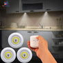 3W COB LED Wireless Under Cabinet Light with Remote