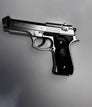 Silver M92 Beretta Airsoft Toy Gun – Realistic, Durable & Fun for Airsoft Enthusiasts with single shot mode